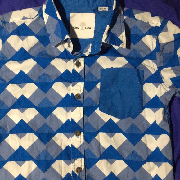 Craft Flow Boys Geometric Designs Shirt - Picture 2 of 4